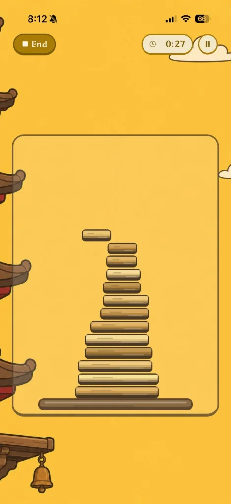 Ascent, speed brain training game in Dojii