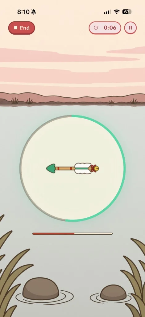 Reflex, focus brain training game in Dojii
